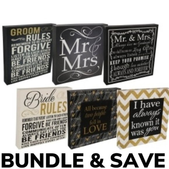 ALL BECAUSE  PLAQUE NWT - Picture 3 of 4